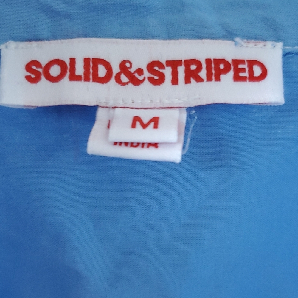 Solid & Striped Light Blue Casual Button Down Shi… - image 2